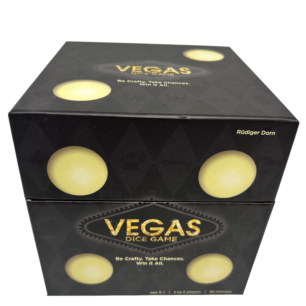 Vegas Dice Game Target Rüdiger Dorn 2017 60001714 Factory Sealed